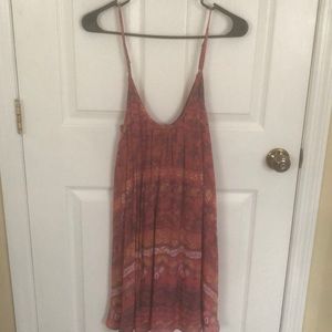 Urban Outfitters Pink Flora pattern dress
